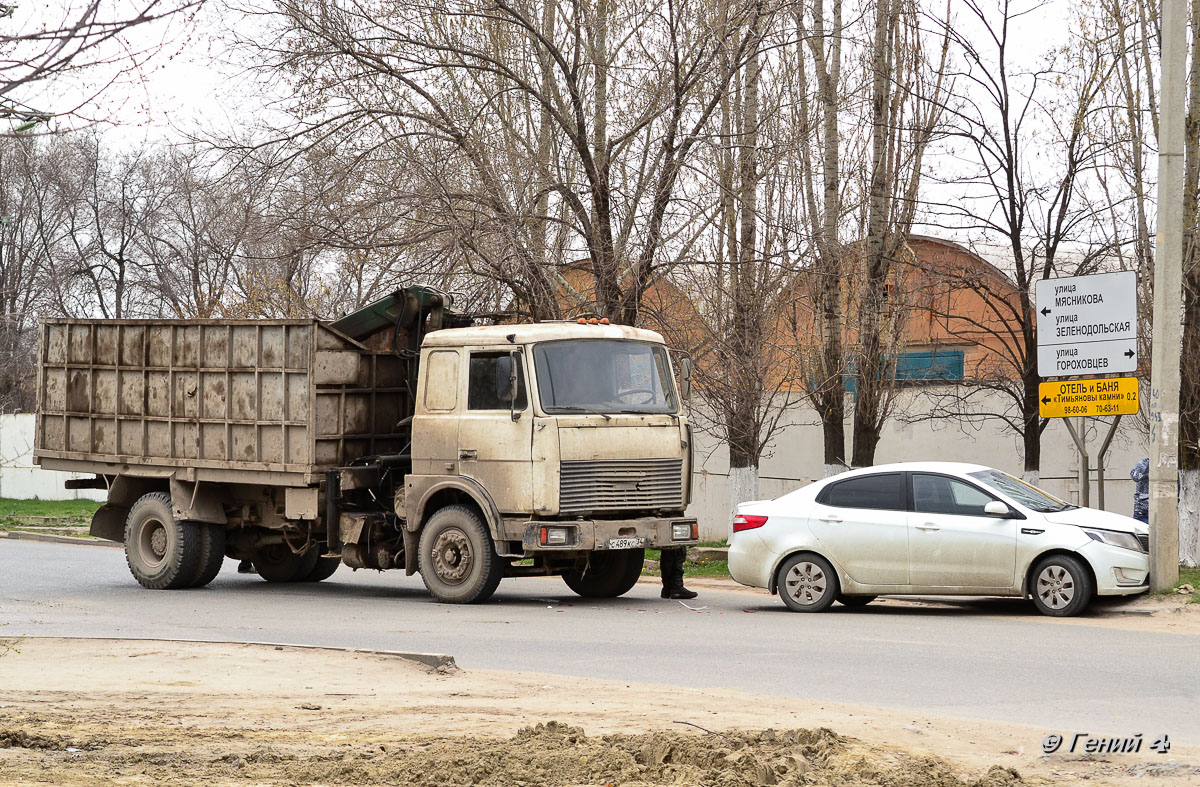 Волгоградская область, № С 489 КС 34 — МАЗ-53366