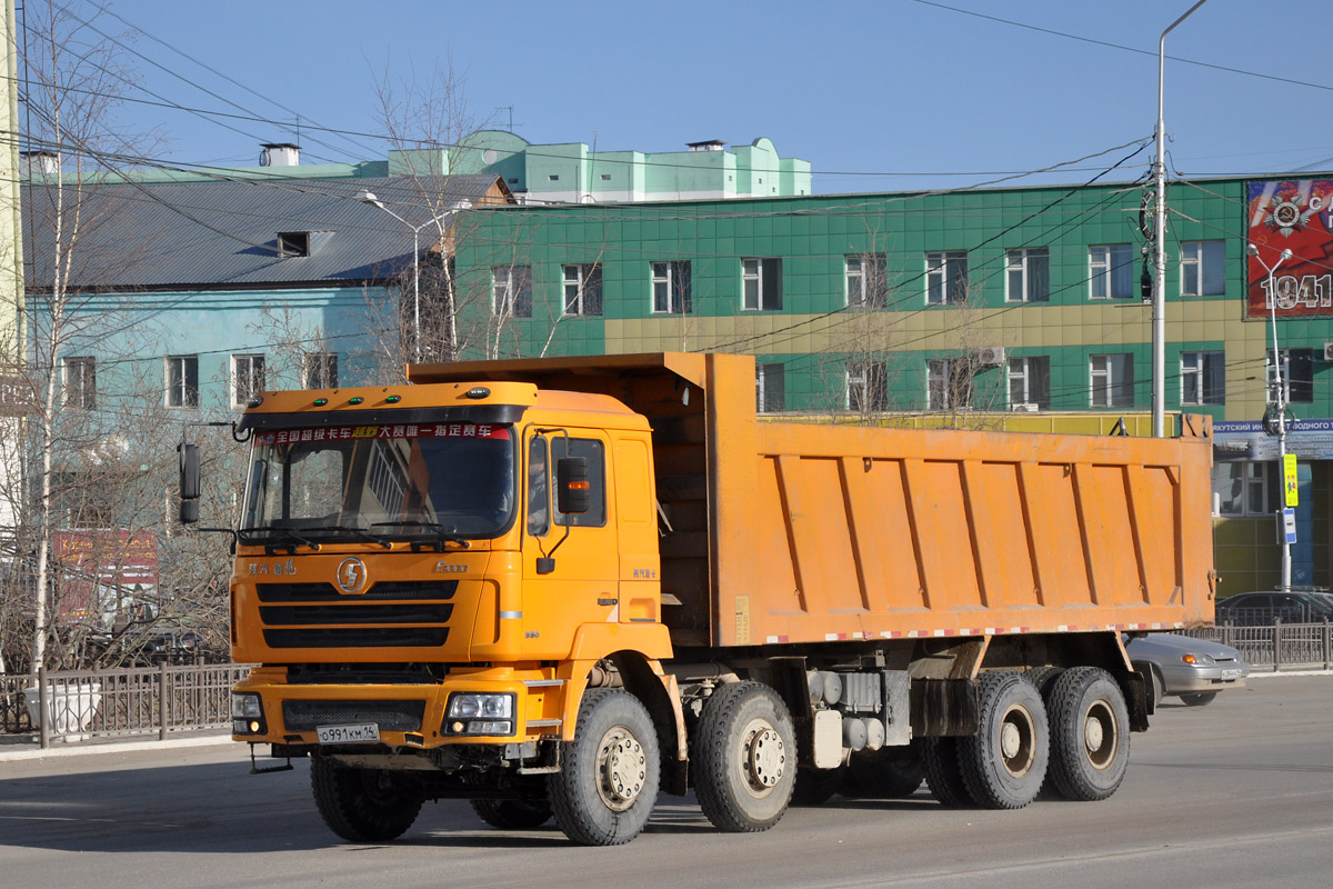 Саха (Якутия), № О 991 КМ 14 — Shaanxi Shacman F3000 SX331x