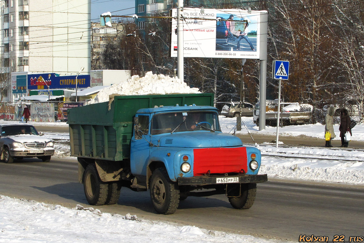 Алтайский край, № Р 653 РР 22 — ЗИЛ-130 (общая модель)