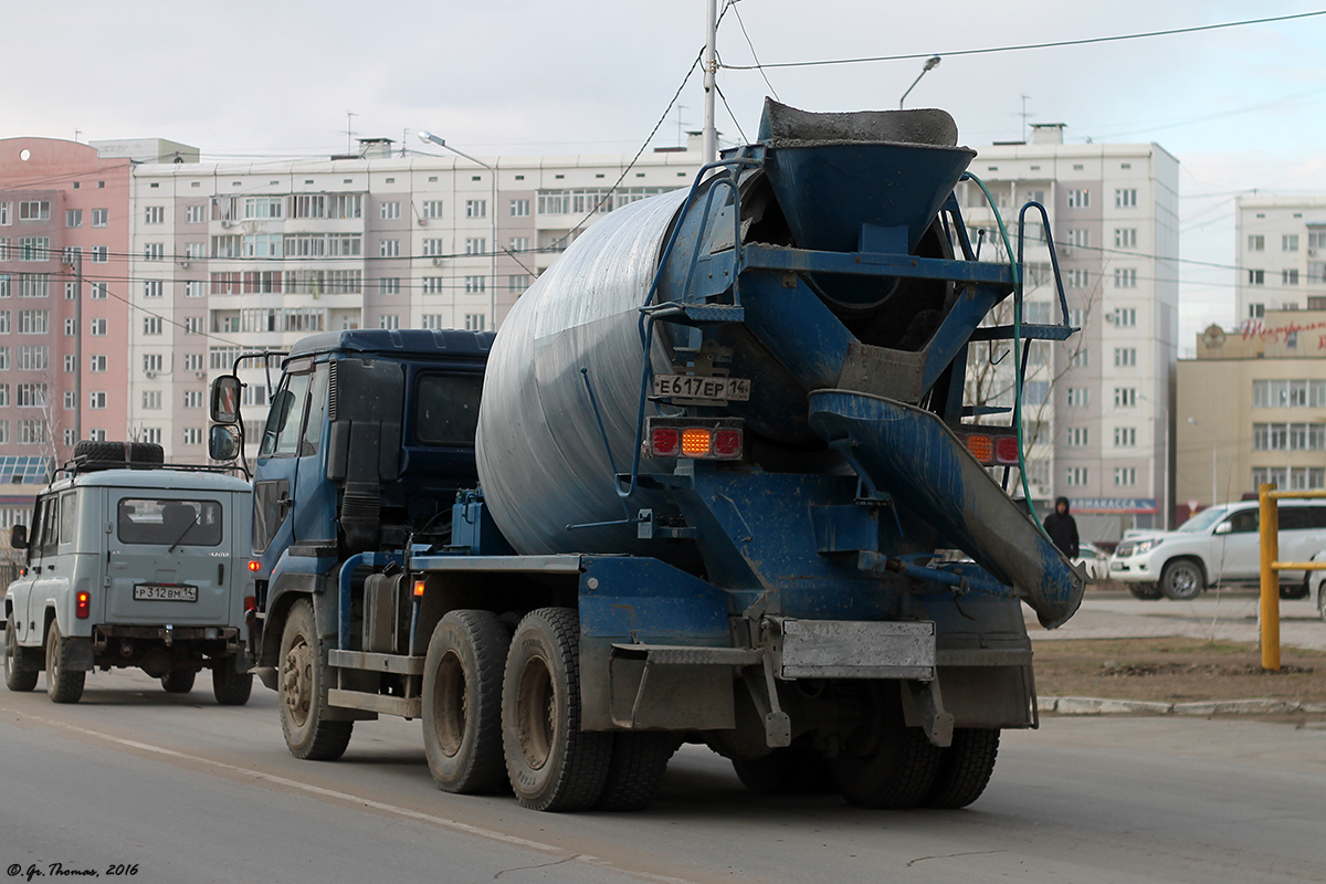 Саха (Якутия), № Е 617 ЕР 14 — Nissan Diesel (общая модель)