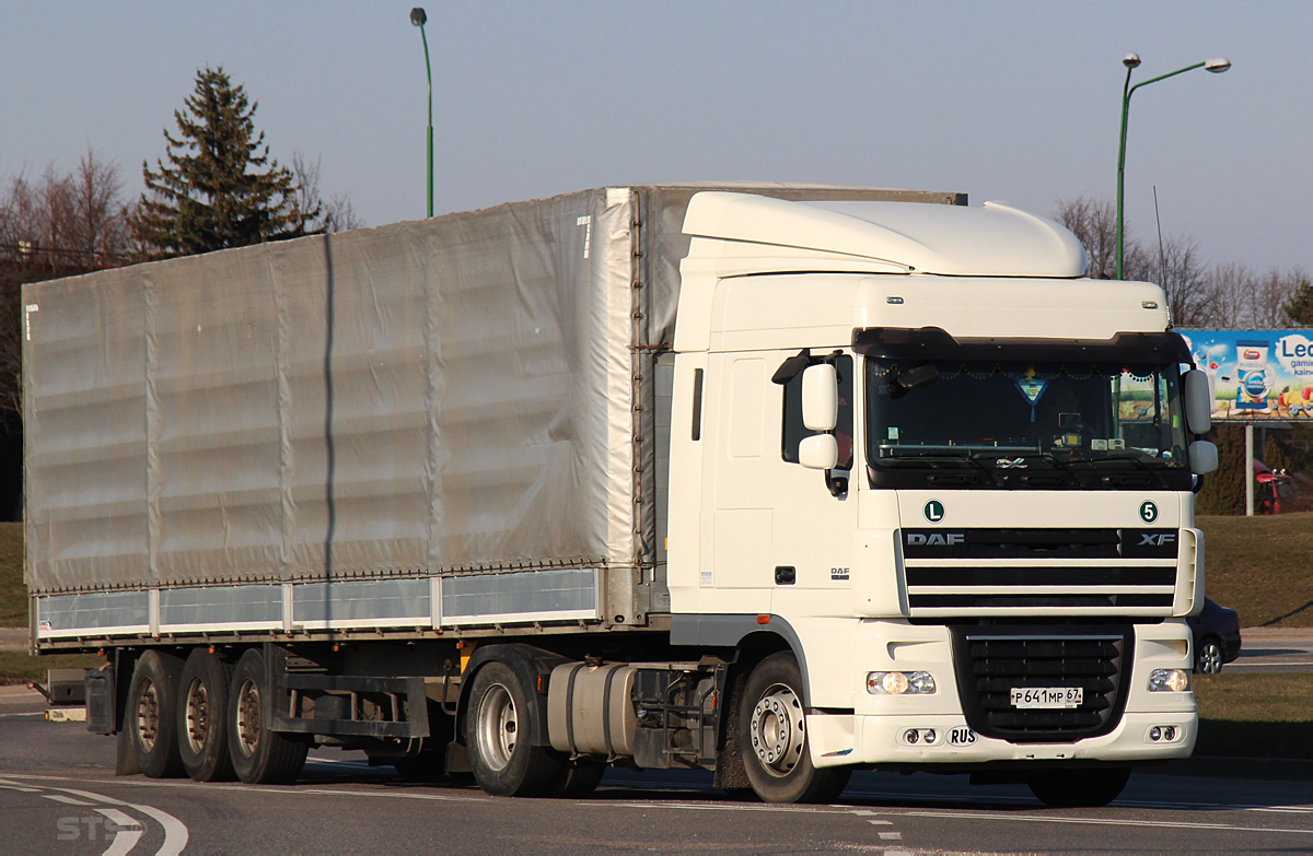 Смоленская область, № Р 641 МР 67 — DAF XF105 FT