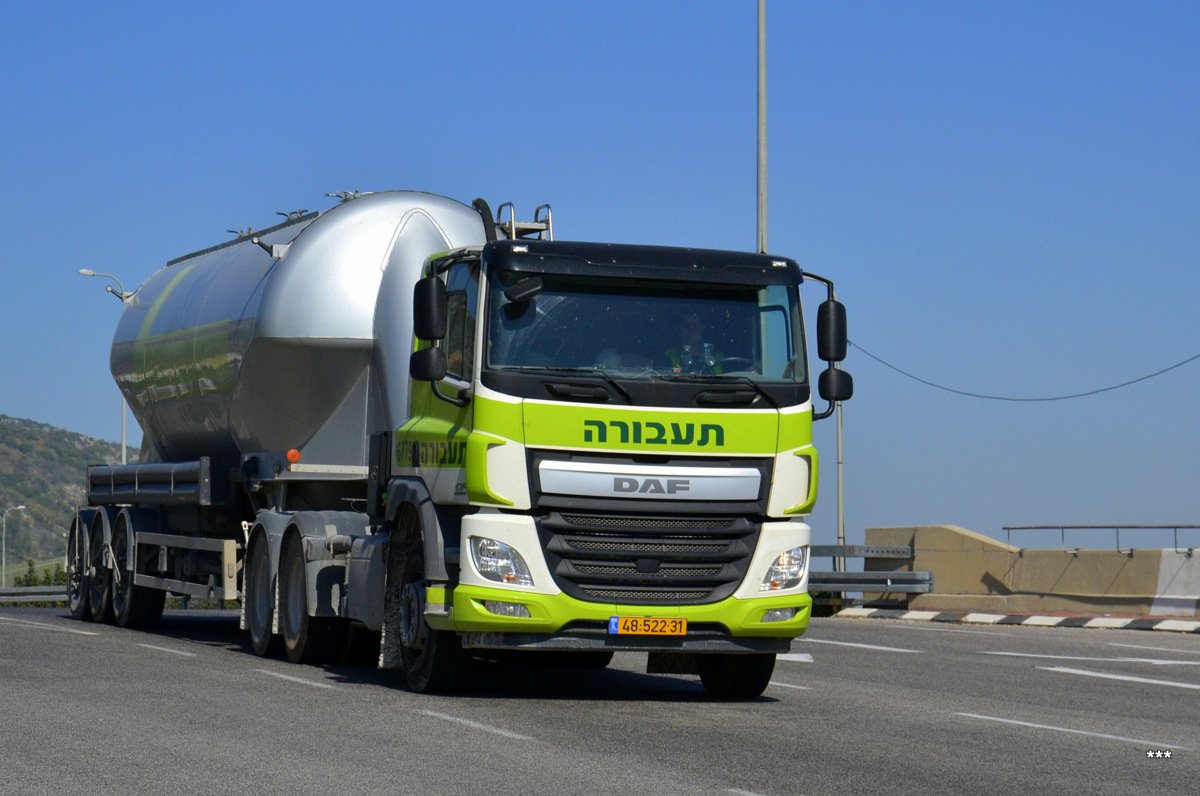 Израиль, № 6779 — DAF CF Euro6 FTT