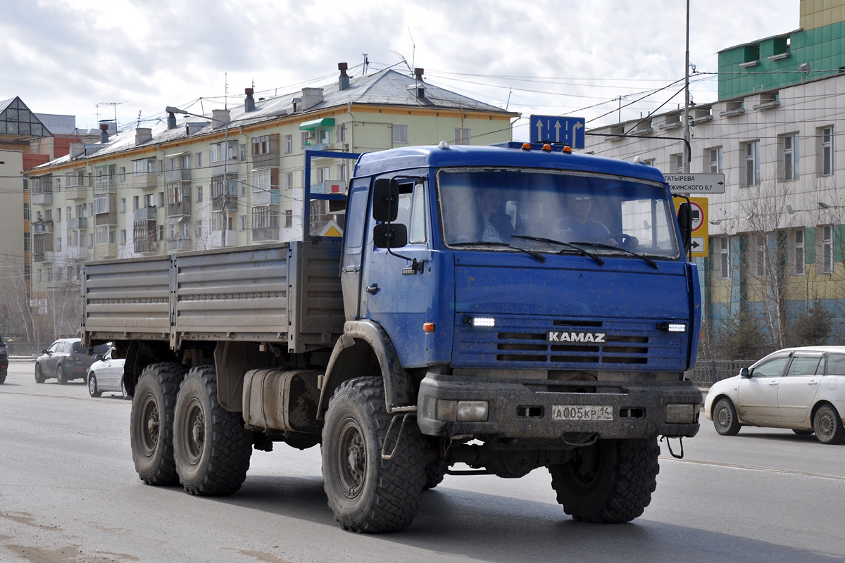 Саха (Якутия), № А 005 КР 14 — КамАЗ-43118-10 [43118K]