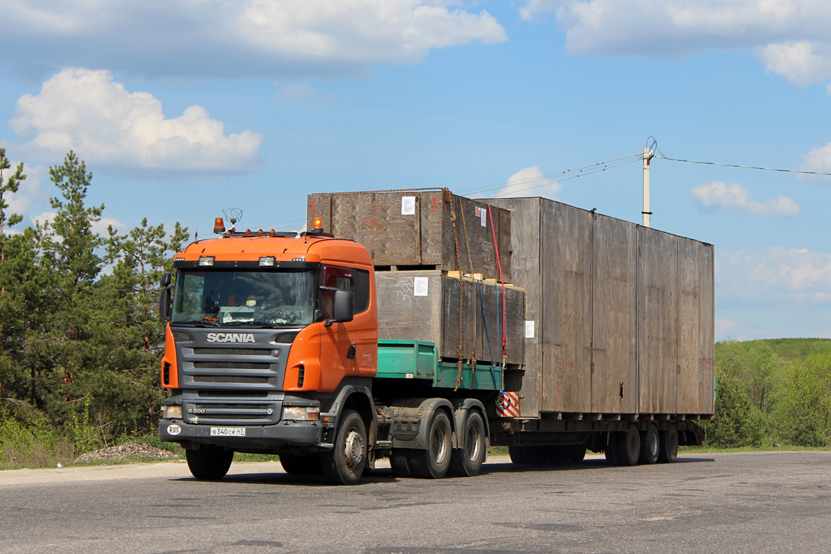 Ленинградская область, № В 340 СК 47 — Scania ('2004) R500