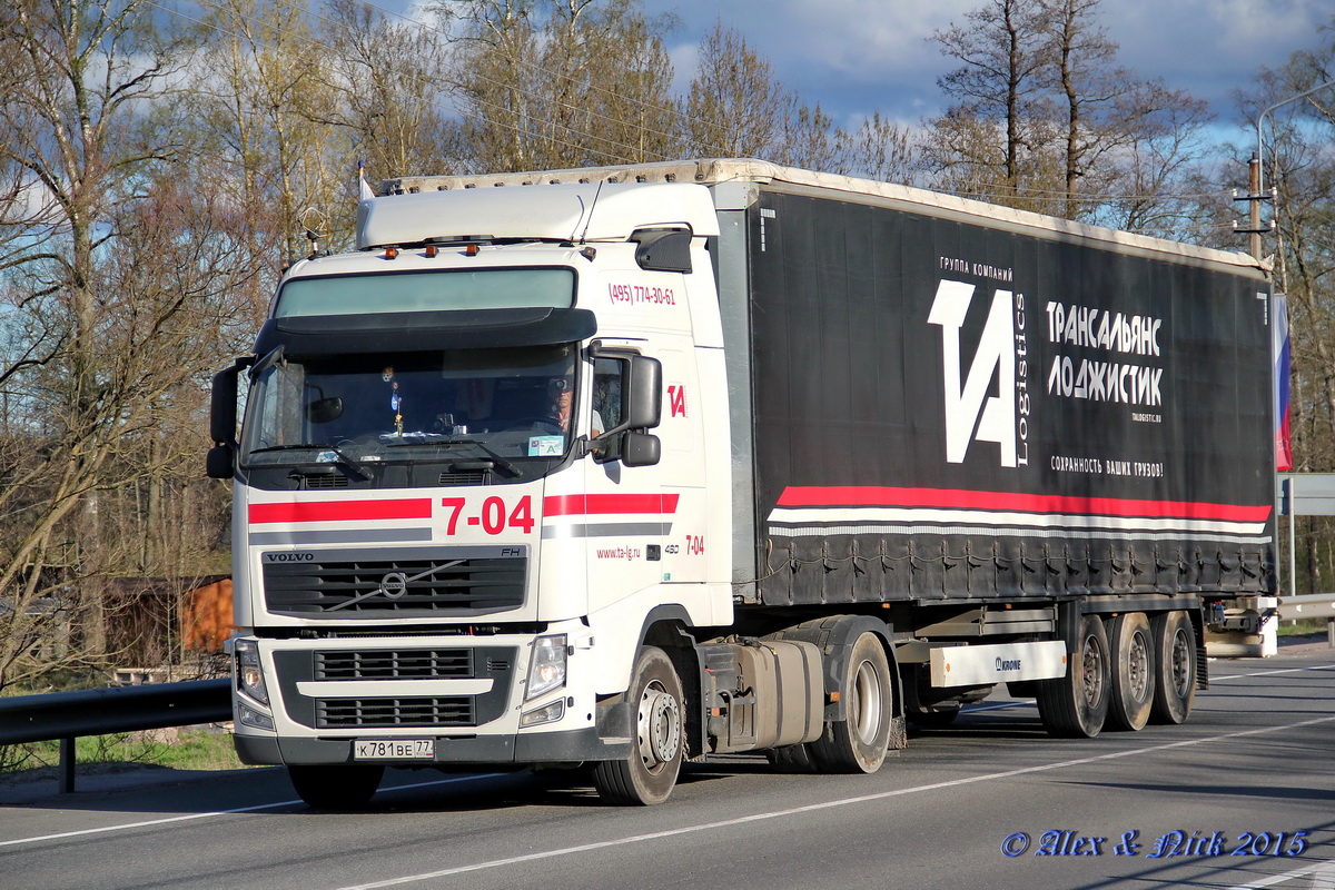 Москва, № 7-04 — Volvo ('2008) FH.460