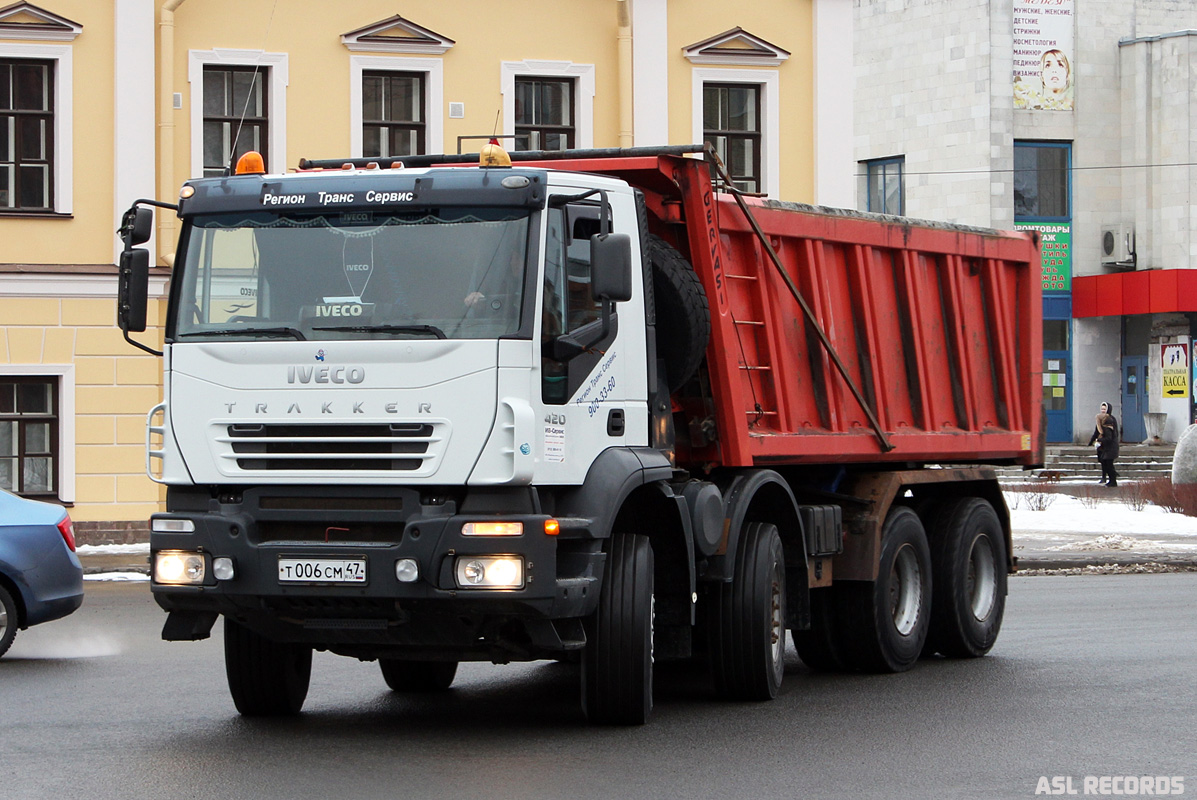 Ленинградская область, № Т 006 СМ 47 — IVECO Trakker ('2004)