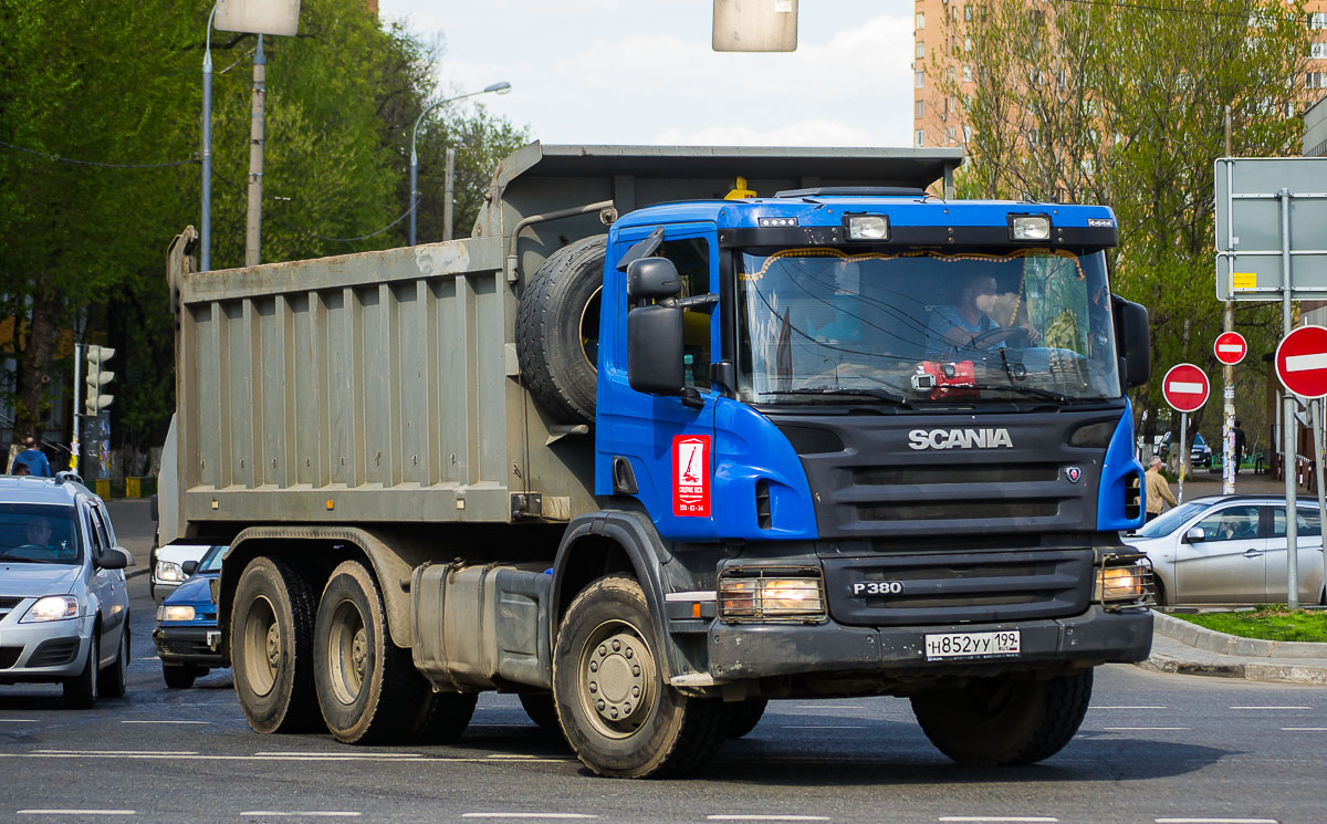 Москва, № Н 852 УУ 199 — Scania ('2004) P380