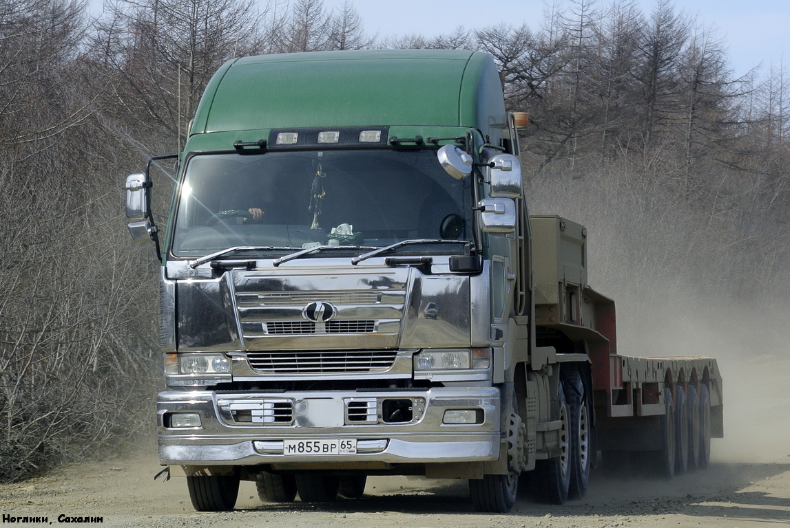 Сахалинская область, № М 855 ВР 65 — Nissan Diesel Big Thumb