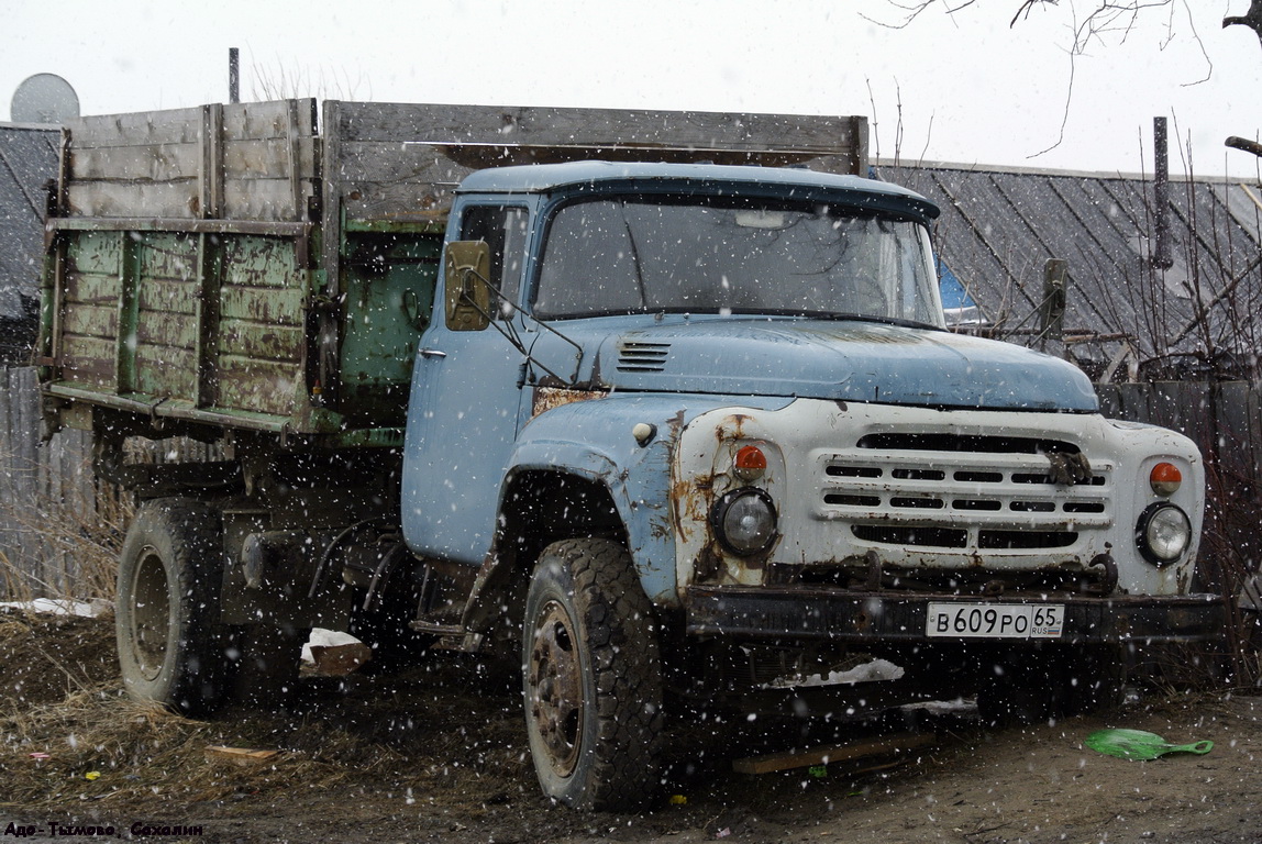 Сахалинская область, № В 609 РО 65 — ЗИЛ-495710