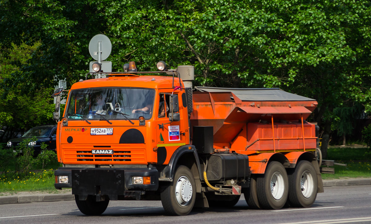 Москва, № Н 952 АВ 777 — КамАЗ-65115 (общая модель)