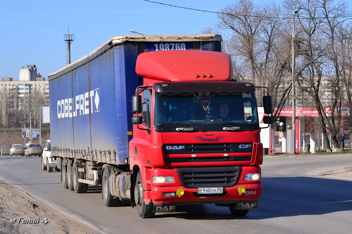 Волгоградская область, № Р 940 НХ 34 — DAF CF85 FT