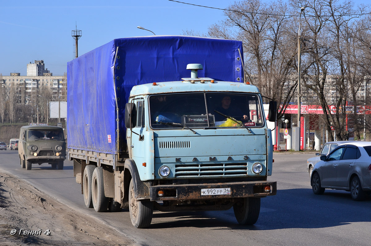 Волгоградская область, № К 992 РР 34 — КамАЗ-53213