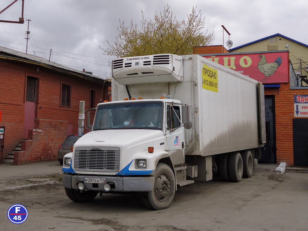 Челябинская область, № Р 287 ЕА 174 — Freightliner Business Class FL