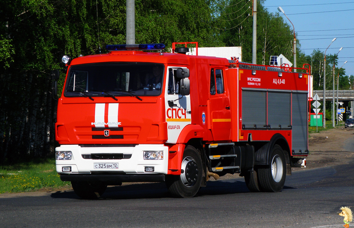 Марий Эл, № С 325 ВМ 12 — КамАЗ-43253-R4