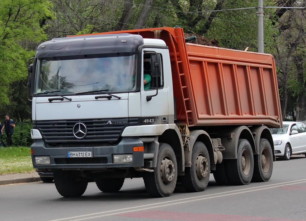 Одесская область, № ВН 6312 ЕХ — Mercedes-Benz Actros ('1997) 4143