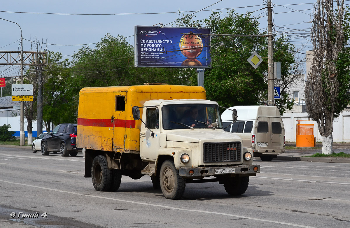 Волгоградская область, № А 587 НМ 34 — ГАЗ-3307