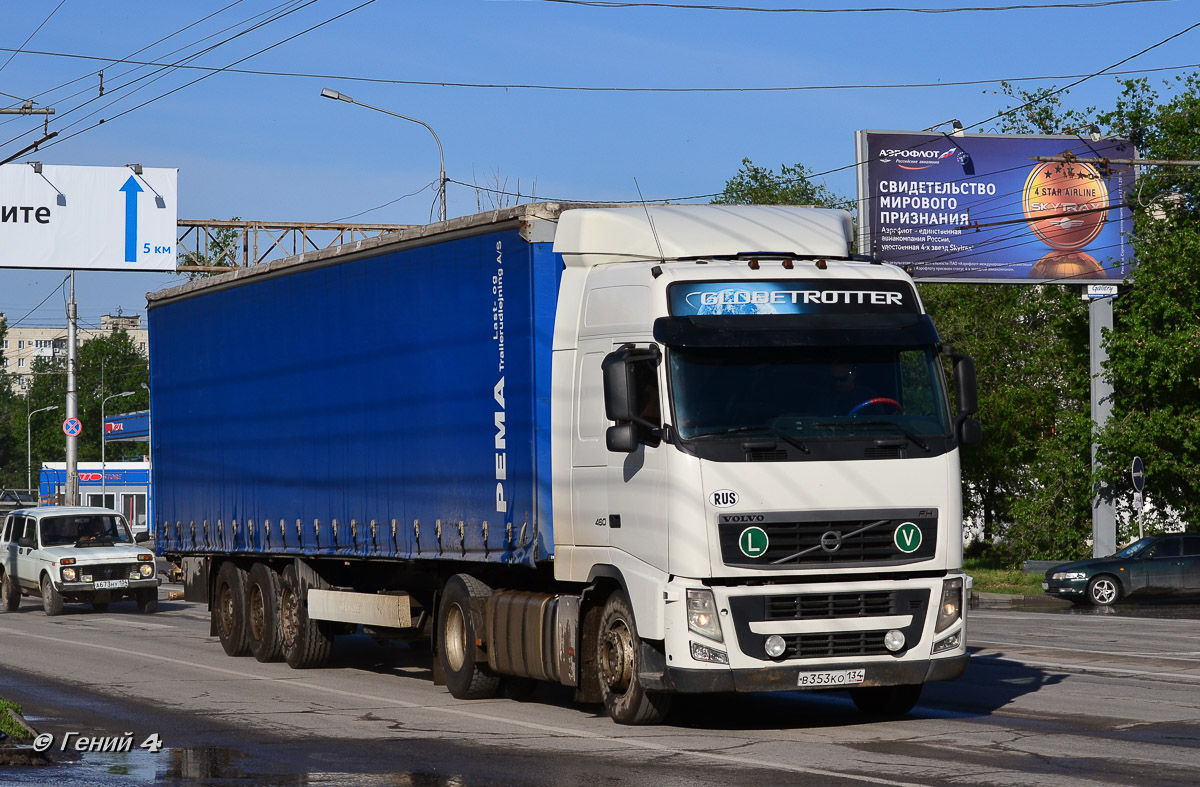 Волгоградская область, № В 353 КО 134 — Volvo ('2008) FH.460