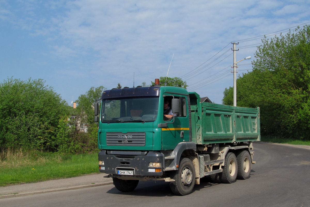 Литва, № GHK 741 — MAN TGA (общая модель)