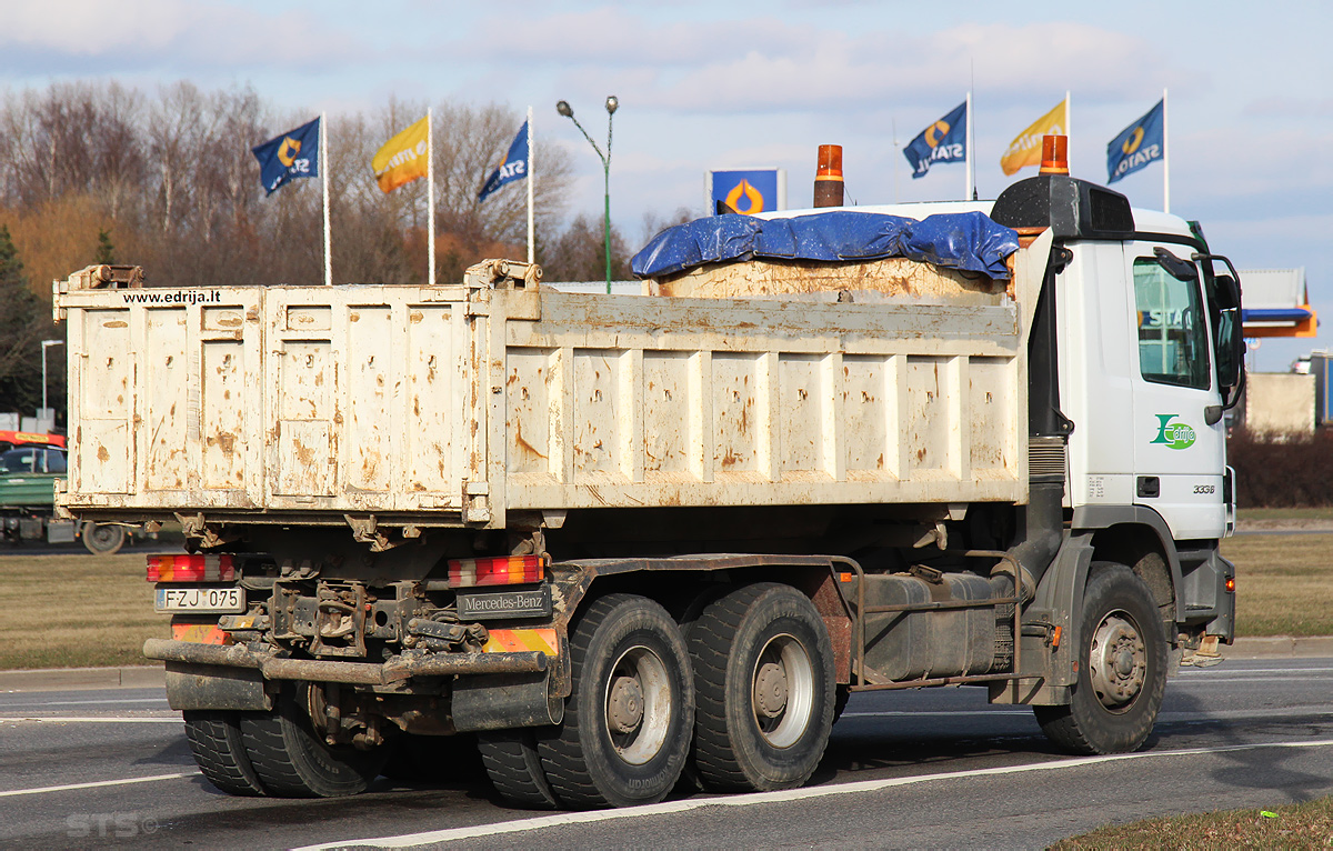 Литва, № FZJ 075 — Mercedes-Benz Actros ('2003) 3336