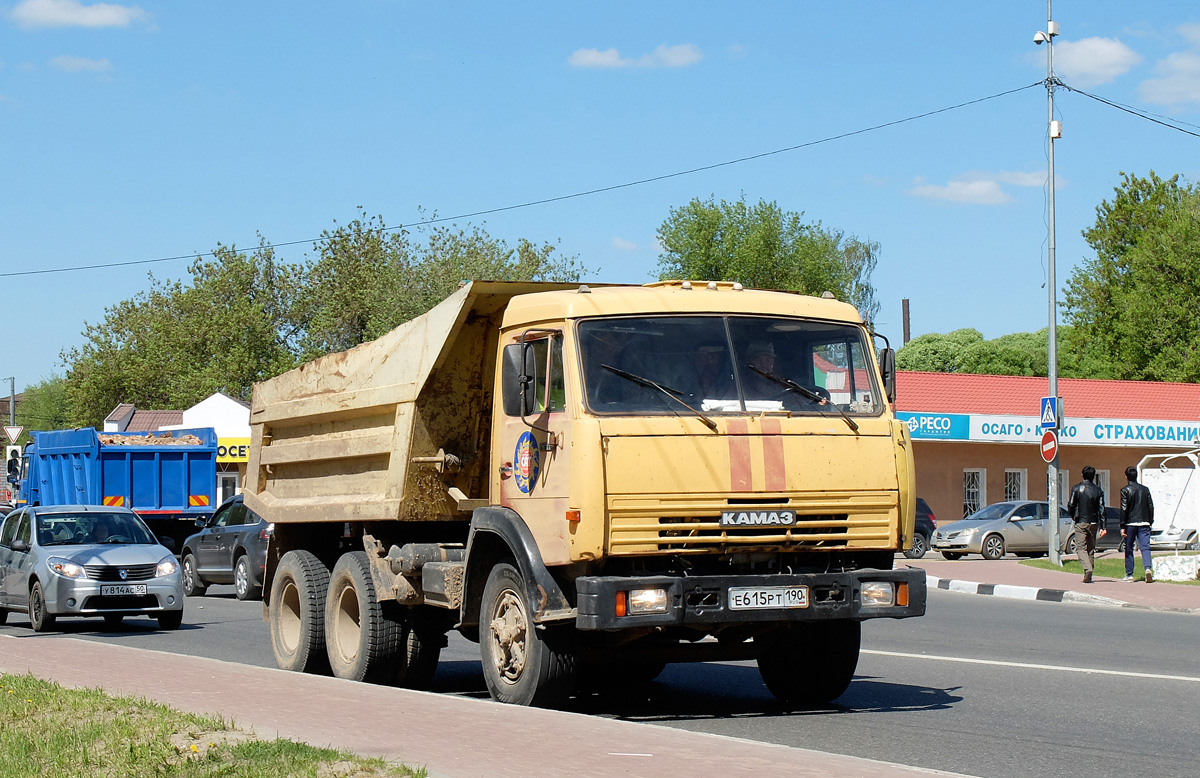 Московская область, № Е 615 РТ 190 — КамАЗ-55111-02 [55111C]