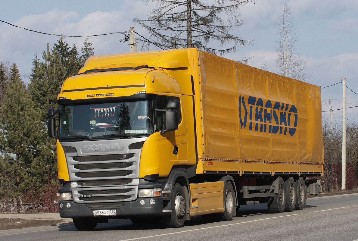 Московская область, № О 966 КЕ 750 — Scania ('2013) R440