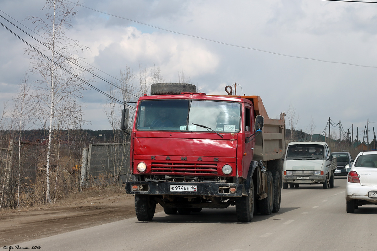 Саха (Якутия), № К 974 КН 14 — КамАЗ-5410