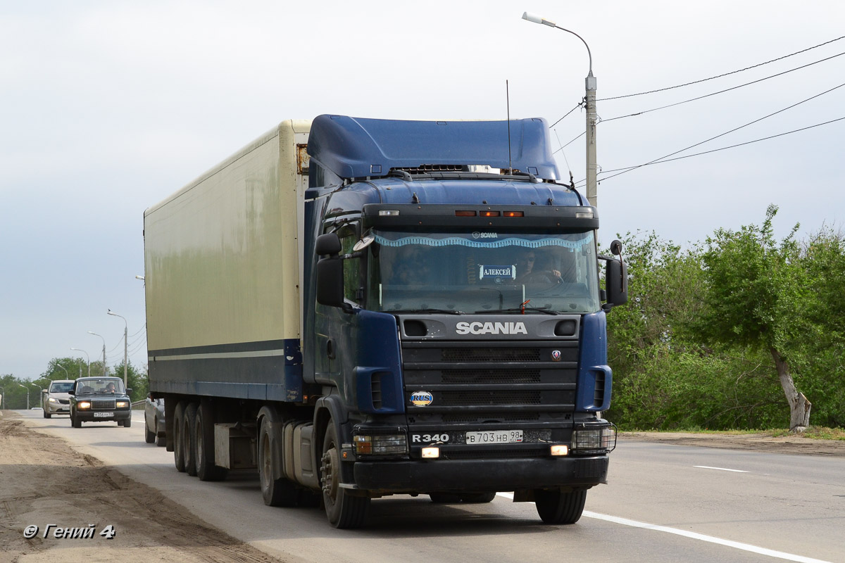 Санкт-Петербург, № В 703 НВ 98 — Scania ('1996, общая модель)