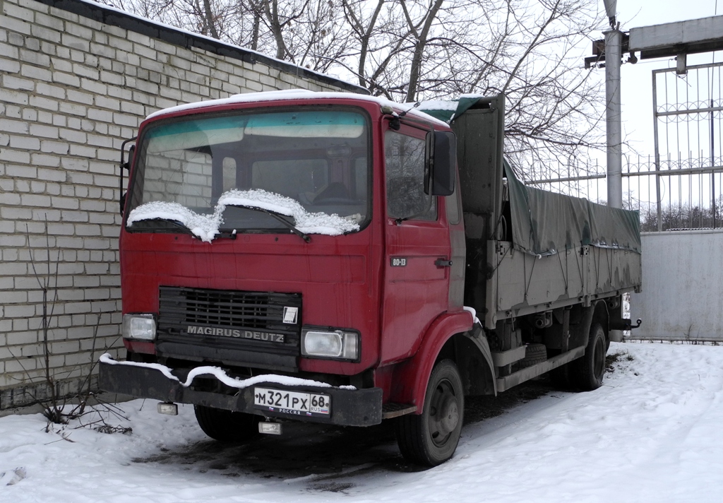 Тамбовская область, № М 321 РХ 68 — Magirus-Deutz (общая модель)