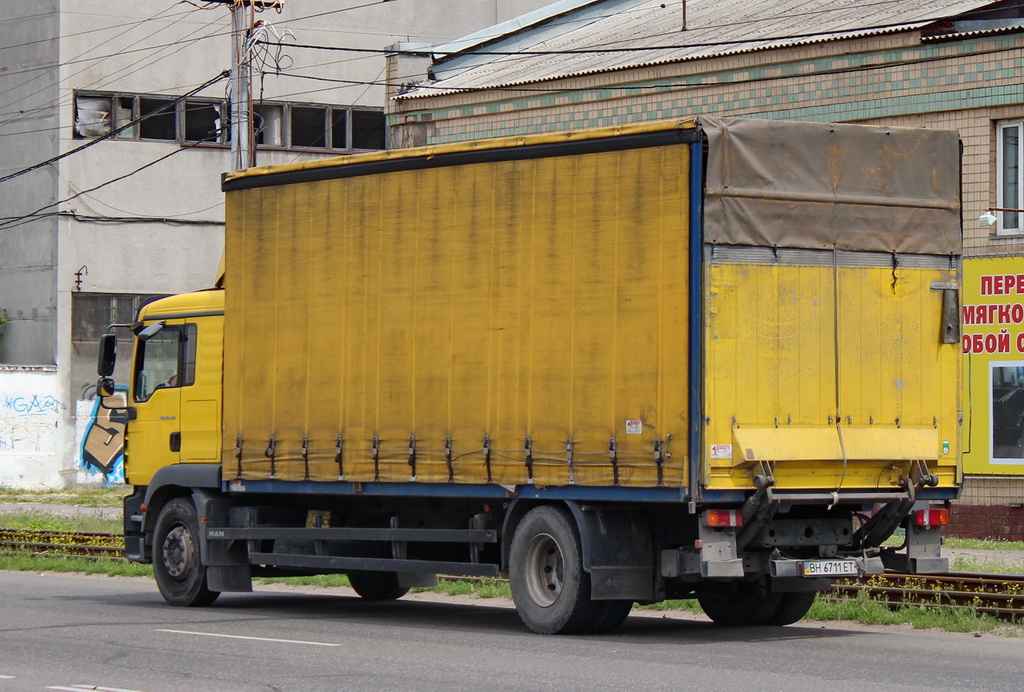 Одесская область, № ВН 6711 ЕТ — MAN TGM (общая модель)