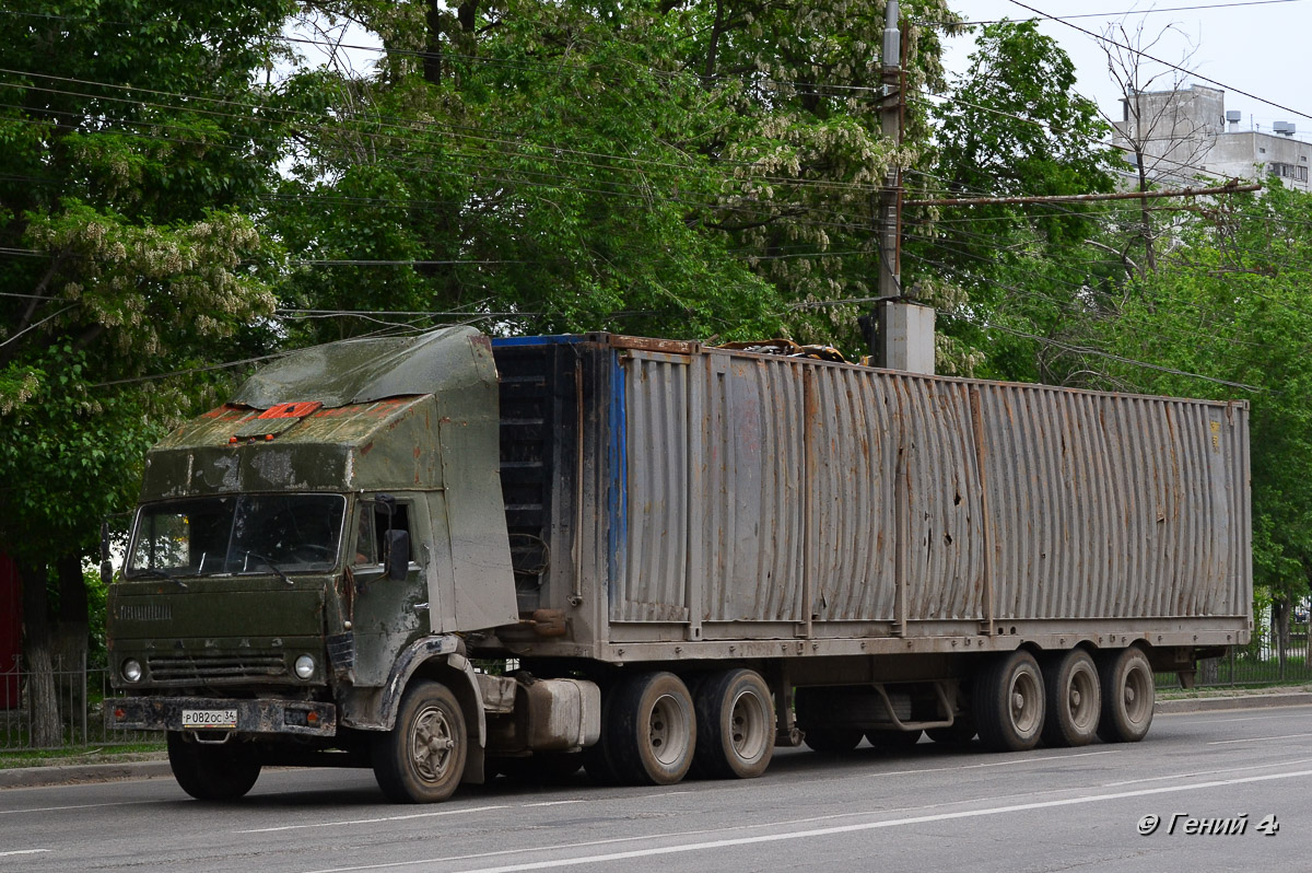 Волгоградская область, № Р 082 ОС 34 — КамАЗ-5410