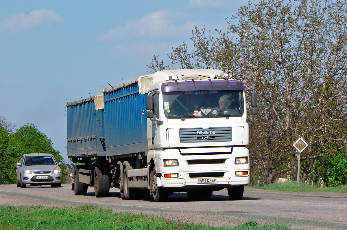 Днепропетровская область, № АЕ 9127 ЕР — MAN TGA 18.440