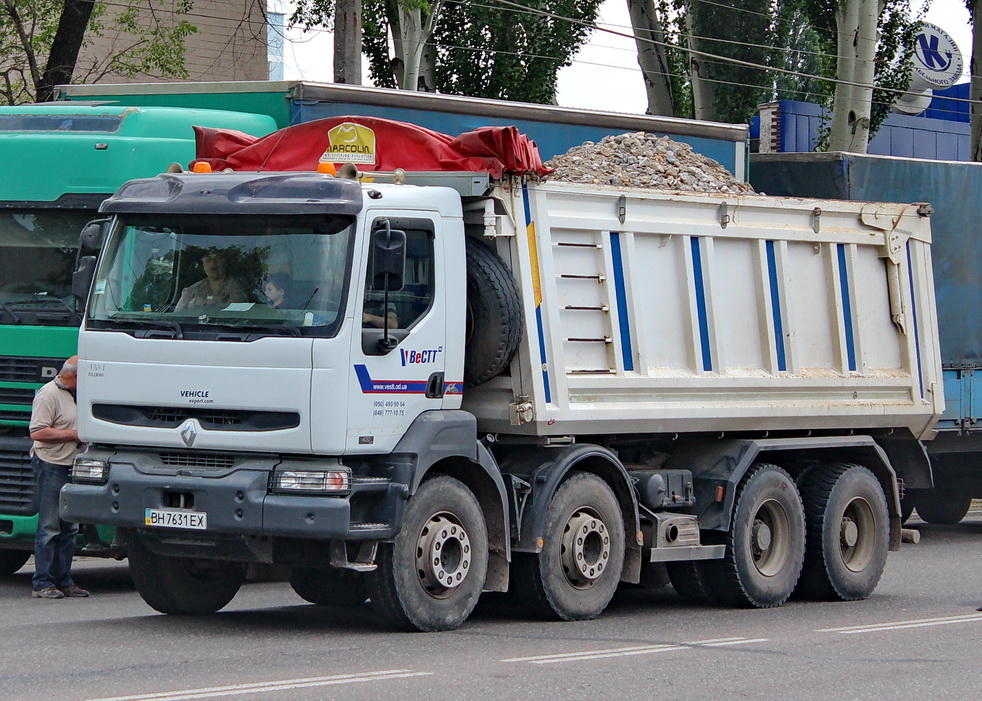 Одесская область, № ВН 7631 ЕХ — Renault Kerax