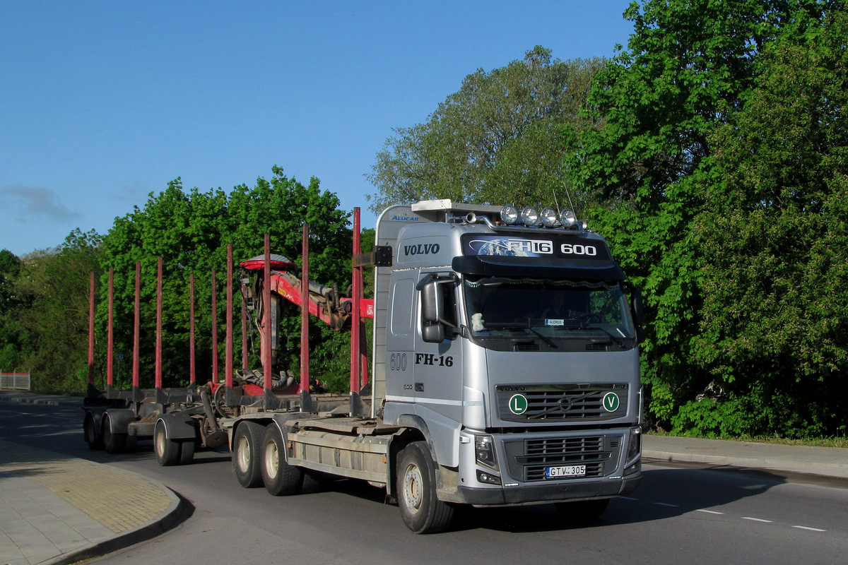 Литва, № GTV 305 — Volvo ('2008) FH16.600