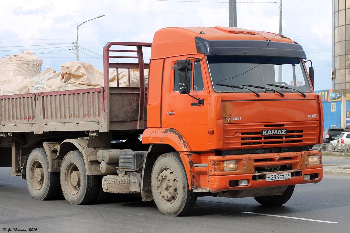 Саха (Якутия), № М 293 ЕТ 14 — КамАЗ-6460-63