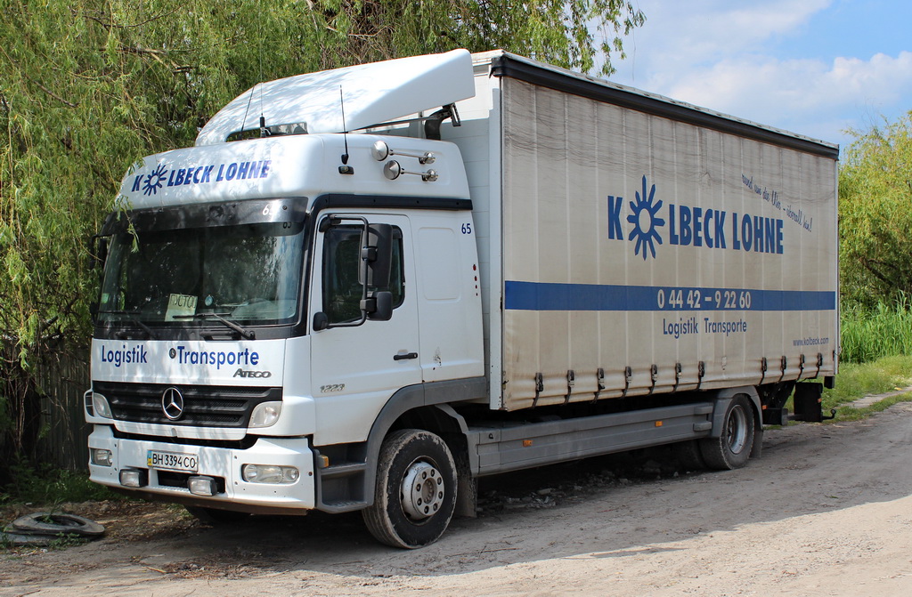 Одесская область, № ВН 3394 СО — Mercedes-Benz Atego 1223