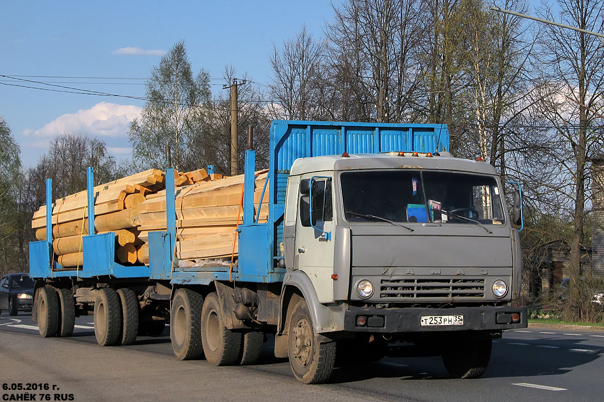 Вологодская область, № Т 253 РН 35 — КамАЗ-5320