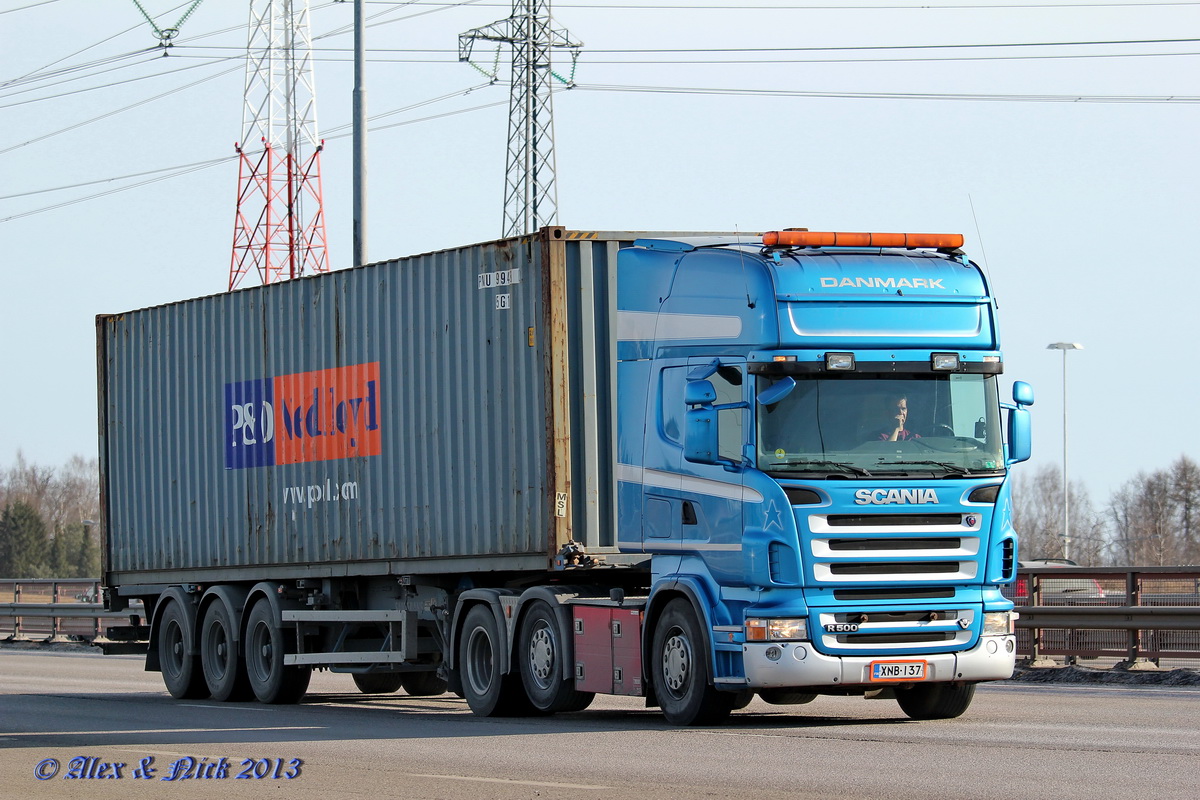 Финляндия, № XNB-137 — Scania ('2004) R500