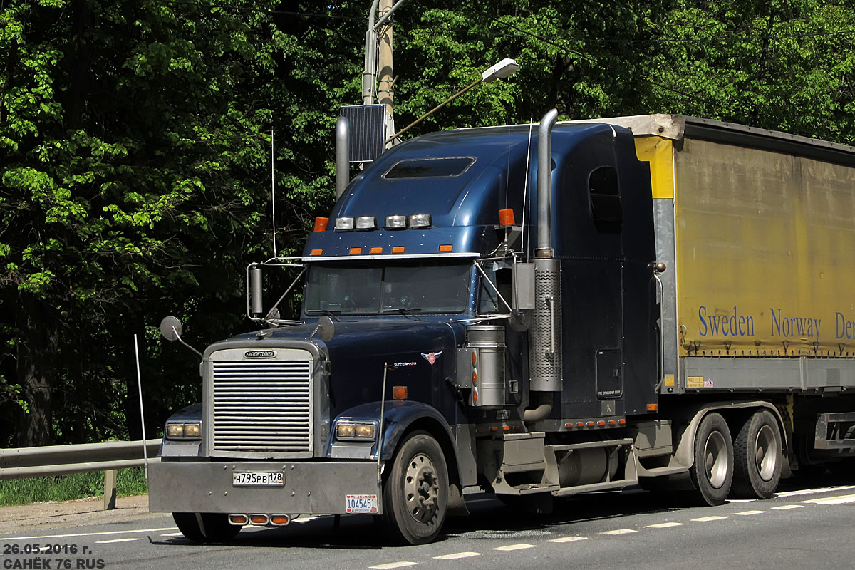 Санкт-Петербург, № Н 795 РВ 178 — Freightliner FLD 132 Classic XL