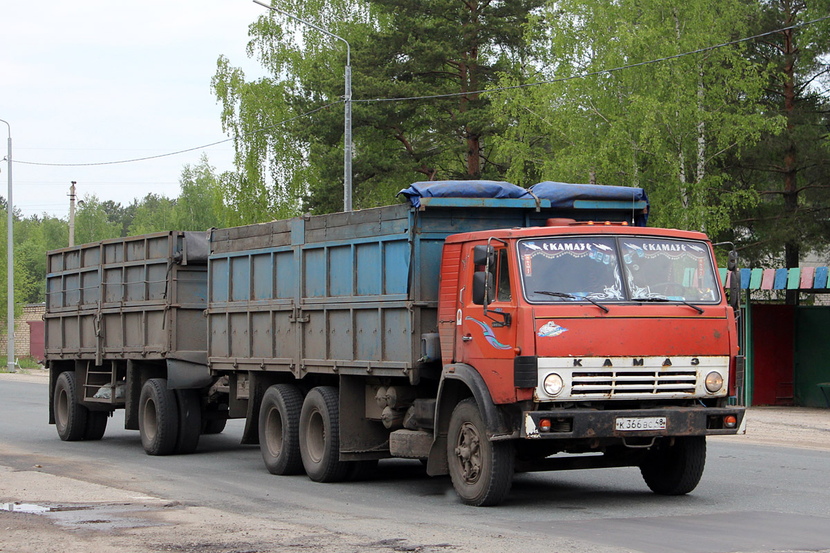 Липецкая область, № К 366 ВС 48 — КамАЗ-53213