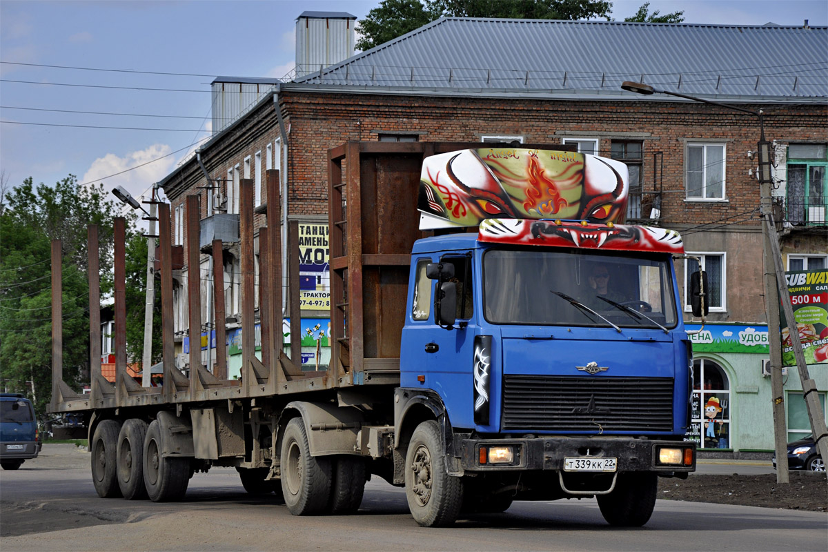 Алтайский край, № Т 339 КК 22 — МАЗ-54323