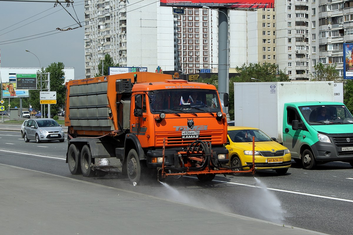 Москва, № Н 936 ВМ 750 — КамАЗ-65115-D3