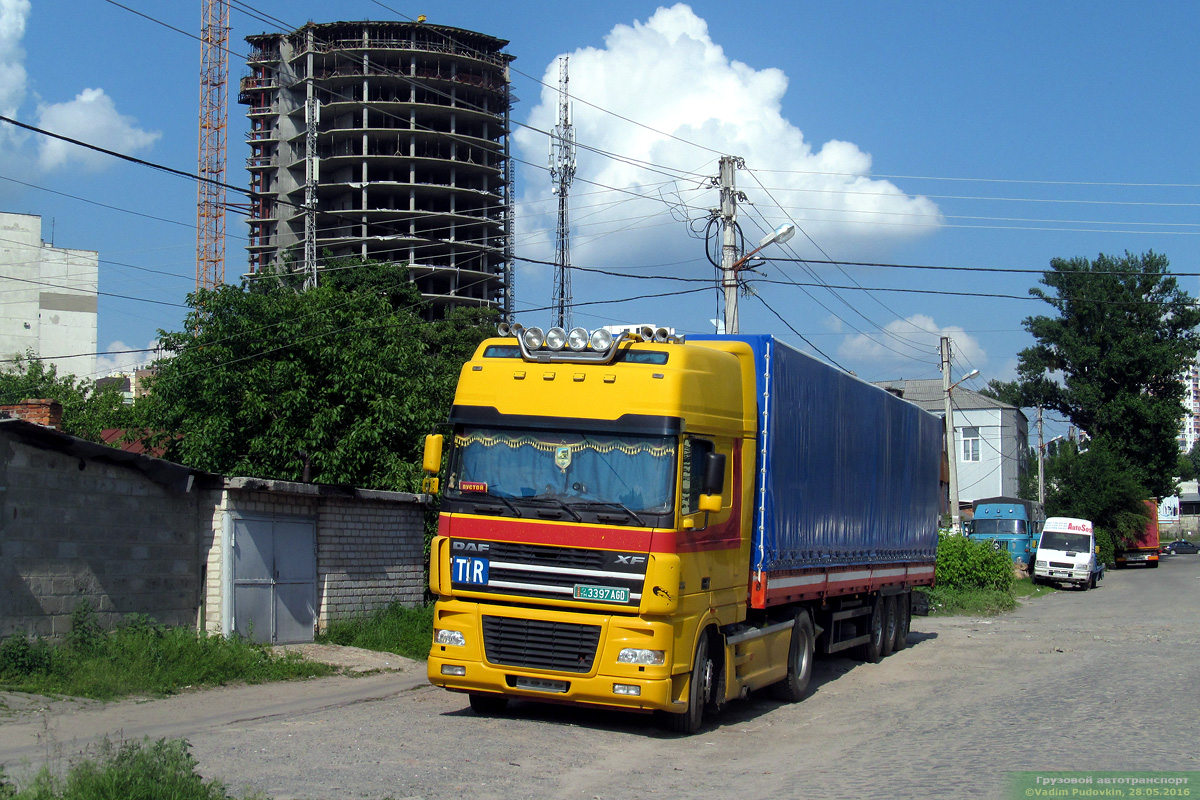 Туркменистан, № 3397 AGD — DAF XF95 FT