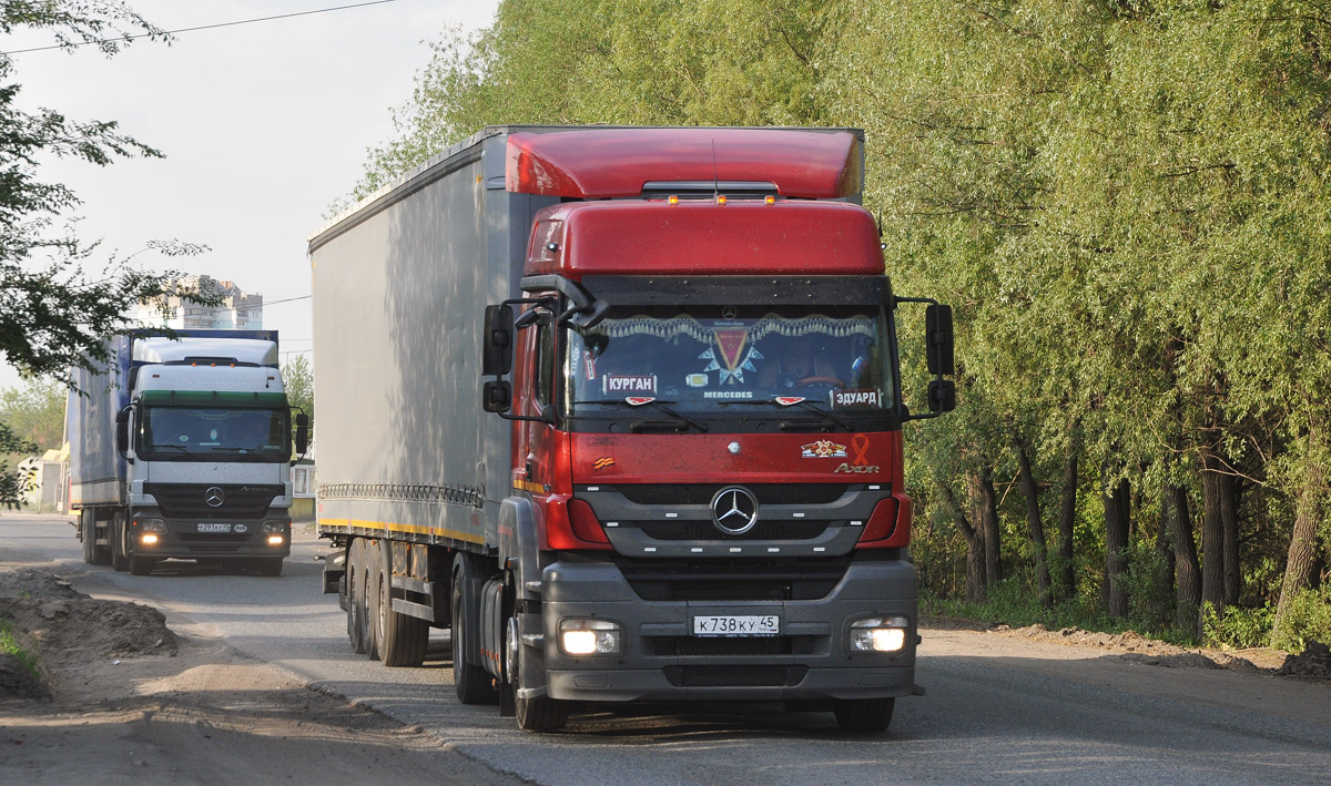 Курганская область, № К 738 КУ 45 — Mercedes-Benz Axor 1840