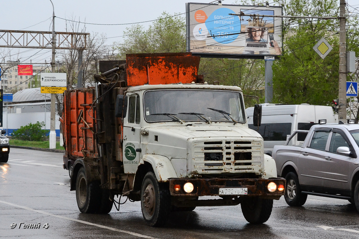 Волгоградская область, № А 792 УВ 34 — ЗИЛ-433362