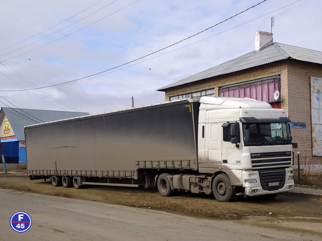 Челябинская область, № Т 227 СО 174 — DAF XF105 FT