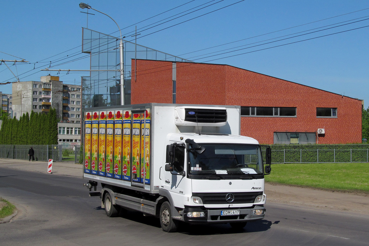 Литва, № EDM 417 — Mercedes-Benz Atego 916