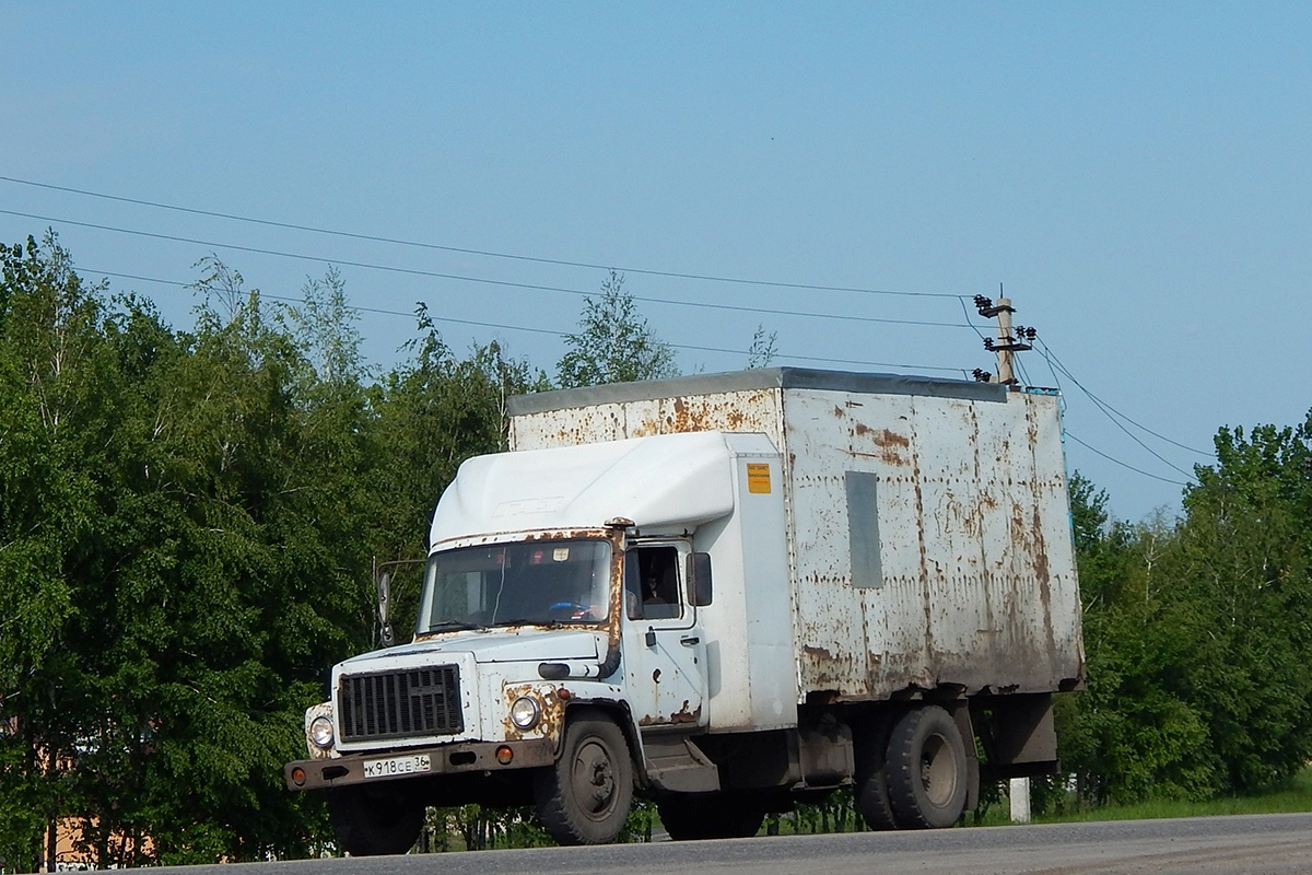 Воронежская область, № К 918 СЕ 36 — ГАЗ-3309