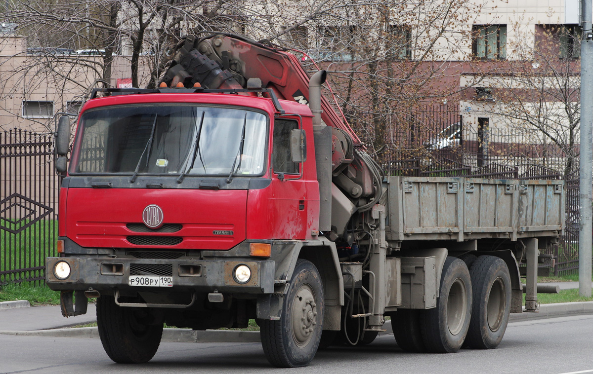 Московская область, № Р 908 РУ 190 — Tatra 815 TerrNo1 (общая модель)