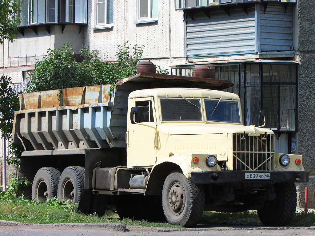 Курганская область, № С 839 ВО 45 — КрАЗ-256Б1