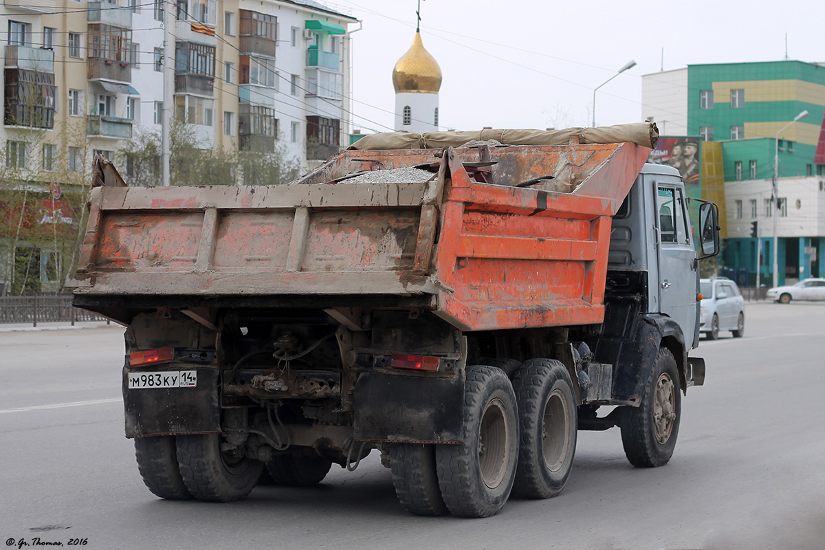 Саха (Якутия), № М 983 КУ 14 — КамАЗ-55111 [551110]